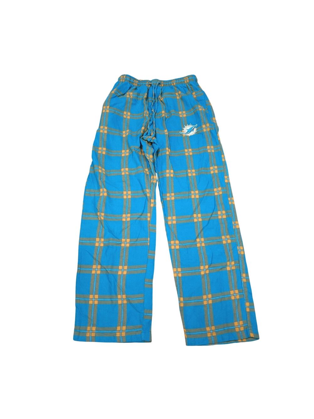 NFL Miami Dolphins Pajamas Pants Sleepwear Adult M Blue Orange NFL Football